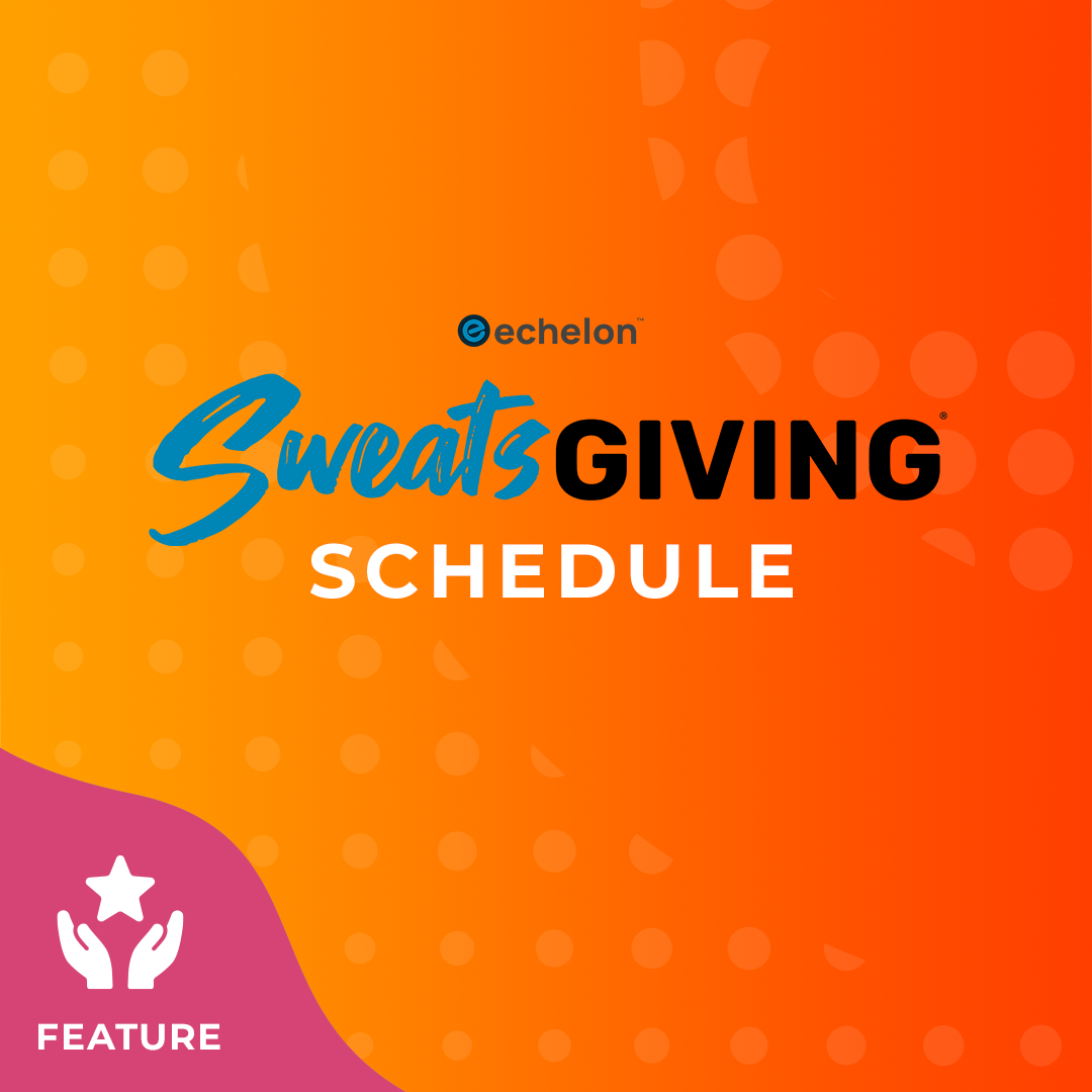 SweatsGIVING Schedule