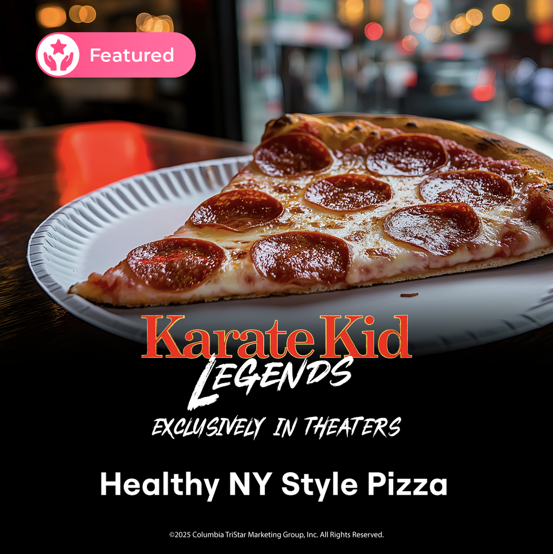 Healthy NY Style Pizza Recipe