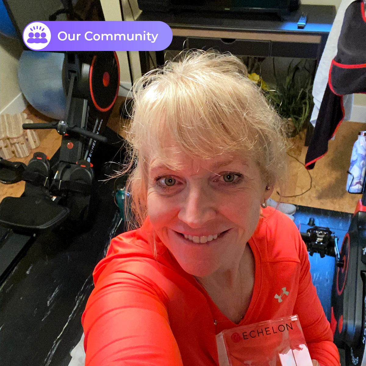 Member Spotlight: Peggy Hemstock - Echelon Fit US