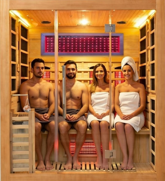Four -Person Three-in-One Full Spectrum Hybrid Sauna