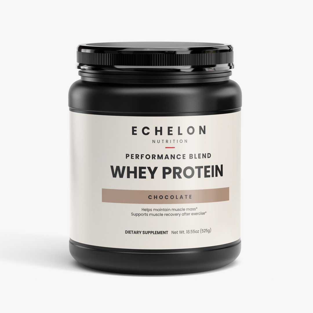 Echelon Performance Whey Protein (Chocolate) – Echelon Nutrition
