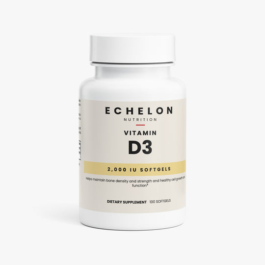 Echelon Vitamin D3 2,000 IU – Echelon Nutrition
