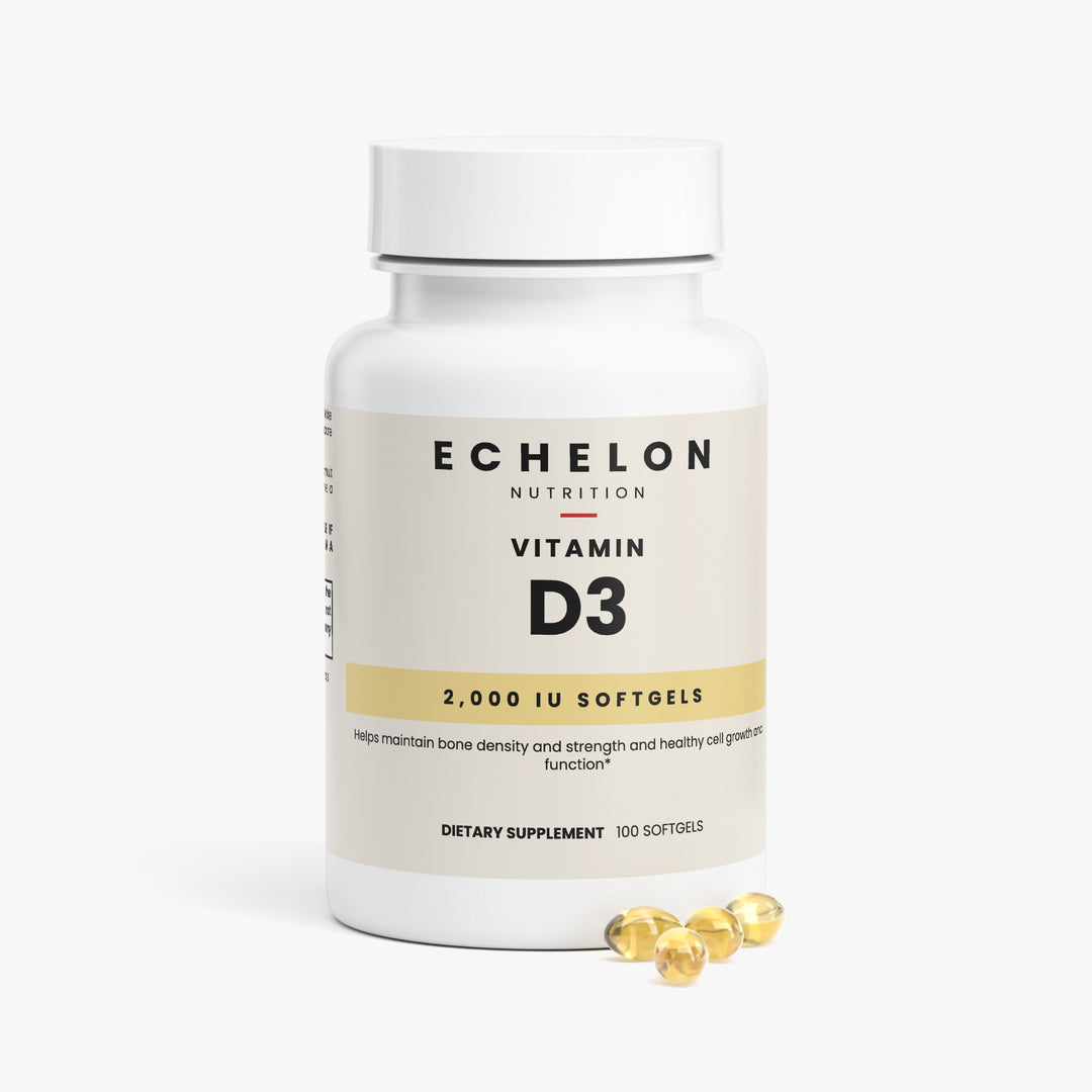 Echelon Vitamin D3 2,000 IU – Echelon Nutrition (view 2)