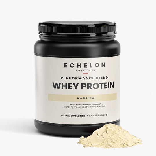 Echelon Performance Whey Protein (Vanilla) – Echelon Nutrition (view 2)