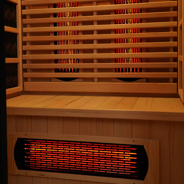 Two-Person Three-in-One Full Spectrum Hybrid Sauna