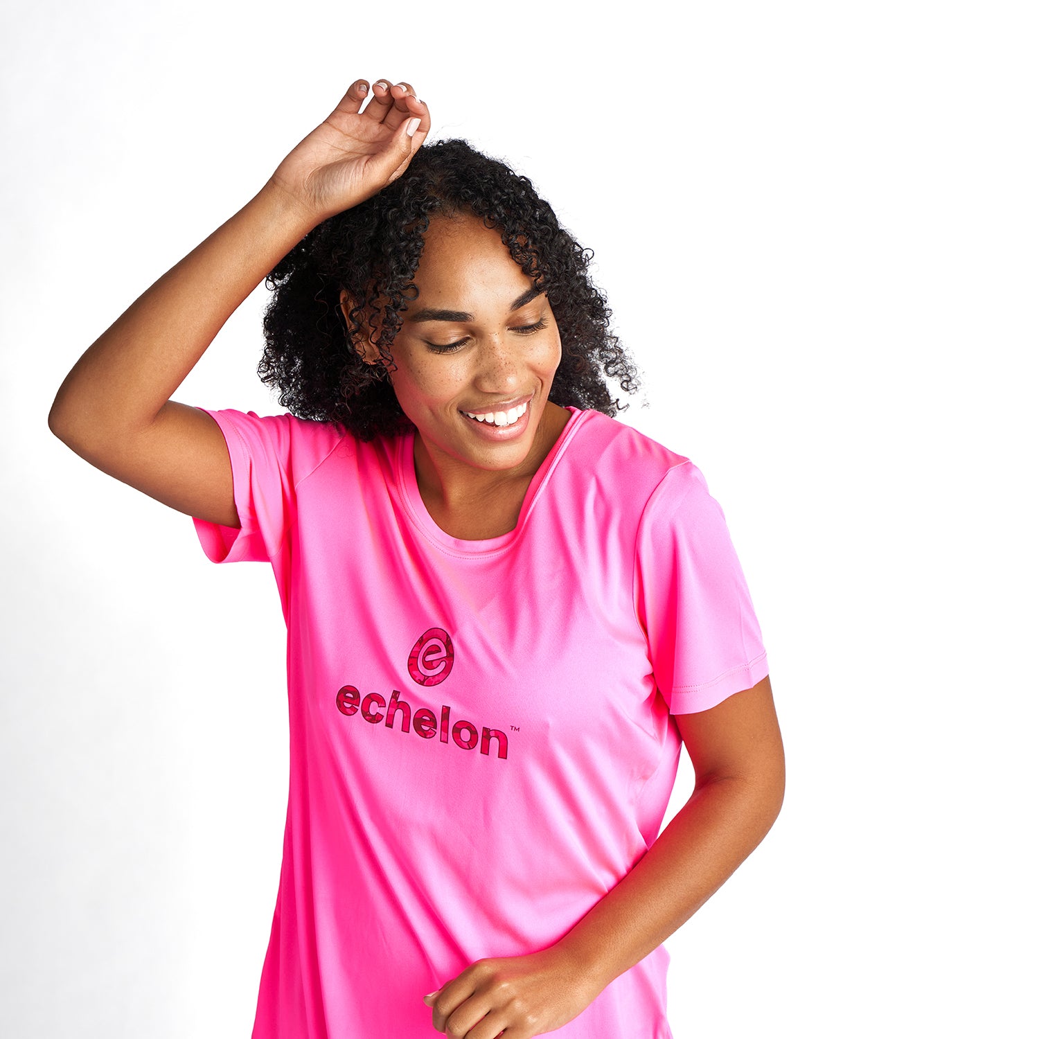 Pink moisture cheap wicking shirts