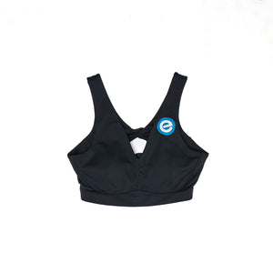 Echelon V-neck Twist Back Sports Bra