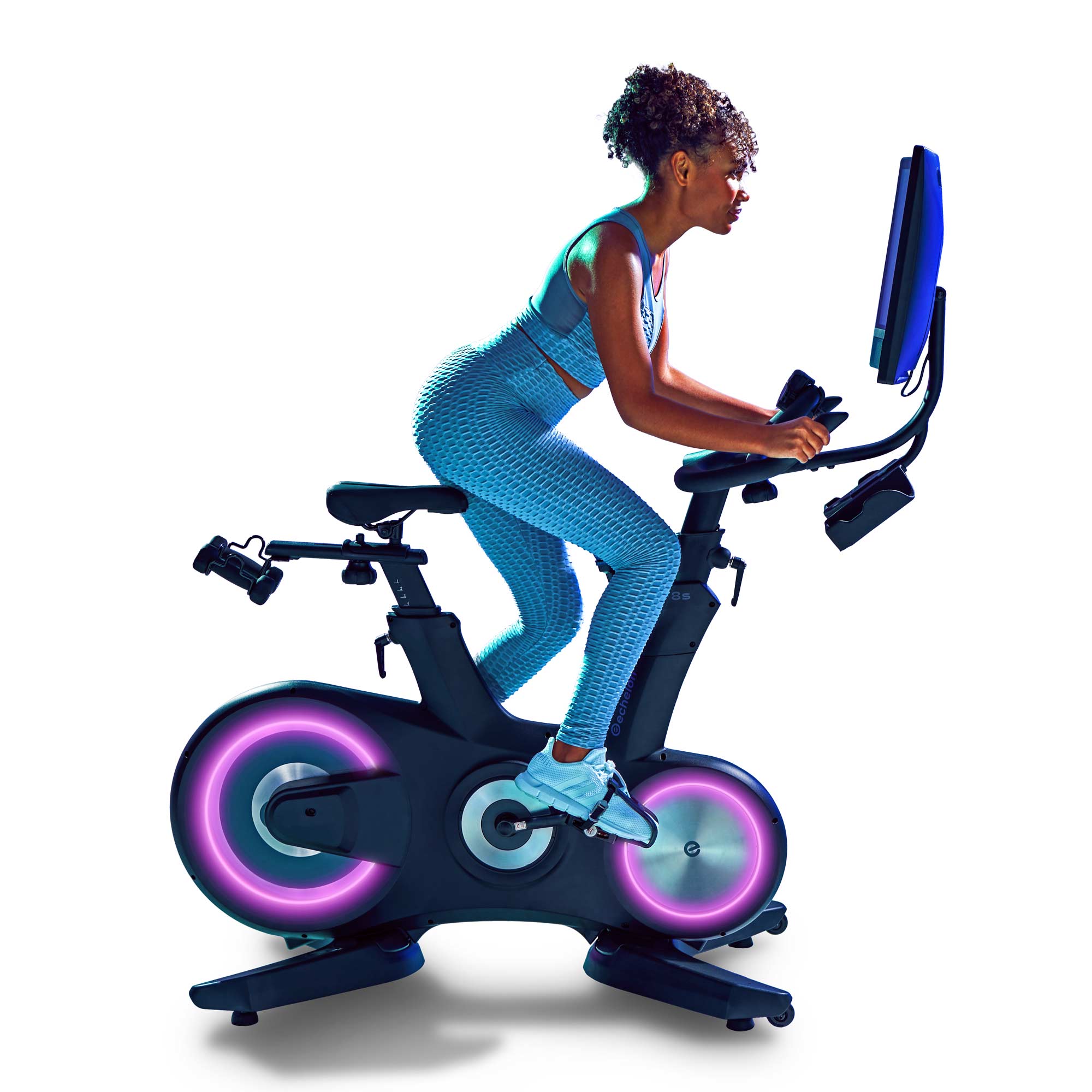 Stationary bike scenic rides sale