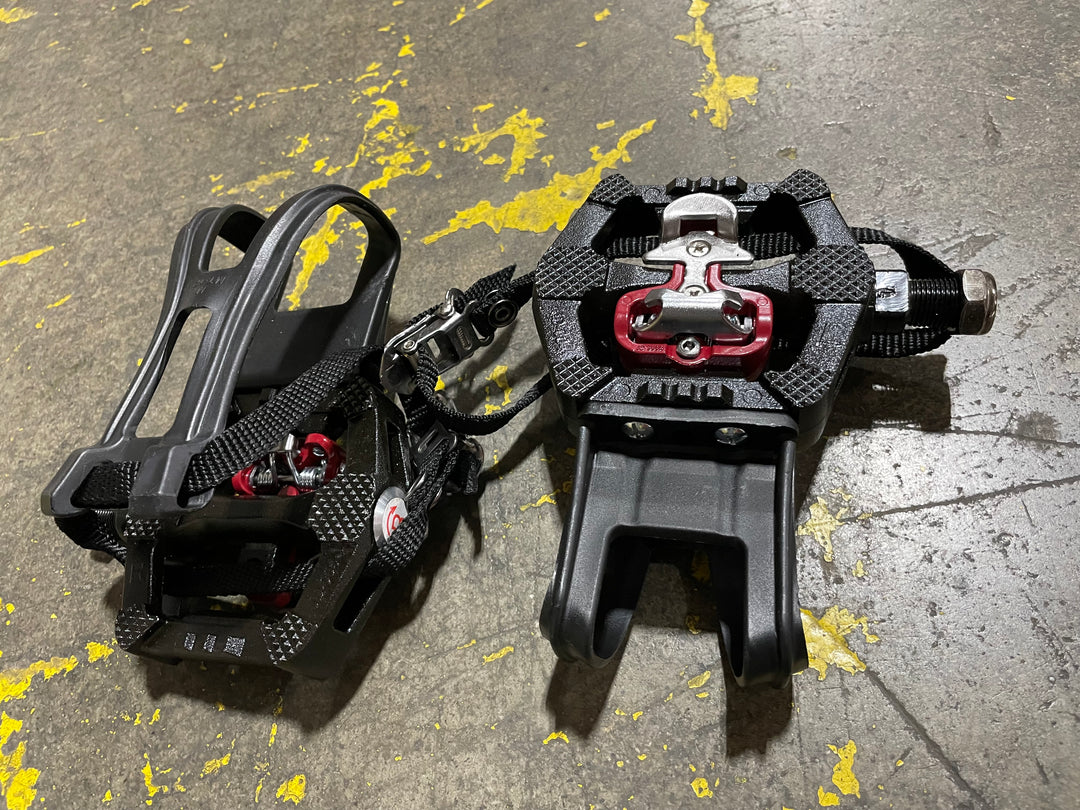 cage pedals Connect Bike Pedals With Toe Cages – Echelon Fit US