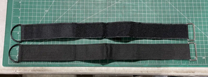 Row Series Pedal Straps, 2 per unit