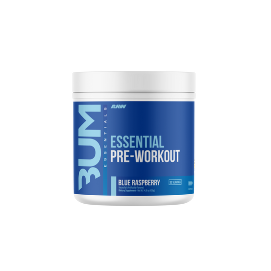 RAW Essential Pre-Workout Blue Raspberry