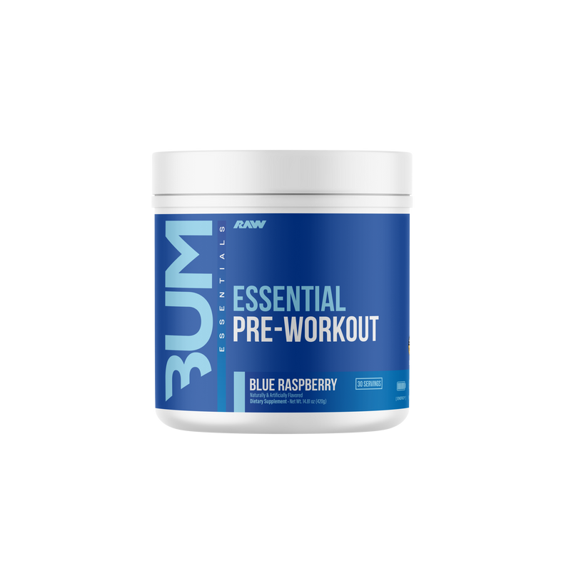 RAW Essential Pre-Workout Blue Raspberry