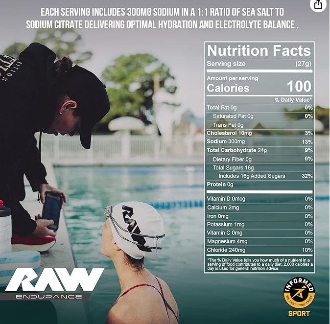 RAW FUEL Orange Premium Endurance Formula