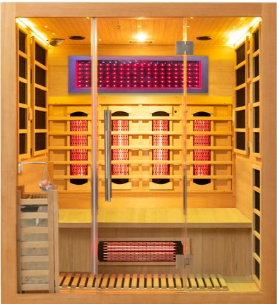 Four -Person Three-in-One Full Spectrum Hybrid Sauna