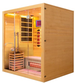 Four -Person Three-in-One Full Spectrum Hybrid Sauna