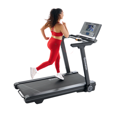Echelon Stride-6 S™ 2026 Auto-Fold Smart Treadmill w. 10″ HD Touchscreen