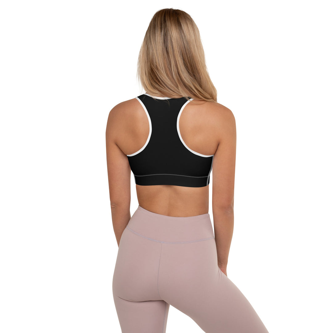 Echelon Front Logo Padded Sports Bra - Echelon Fit US