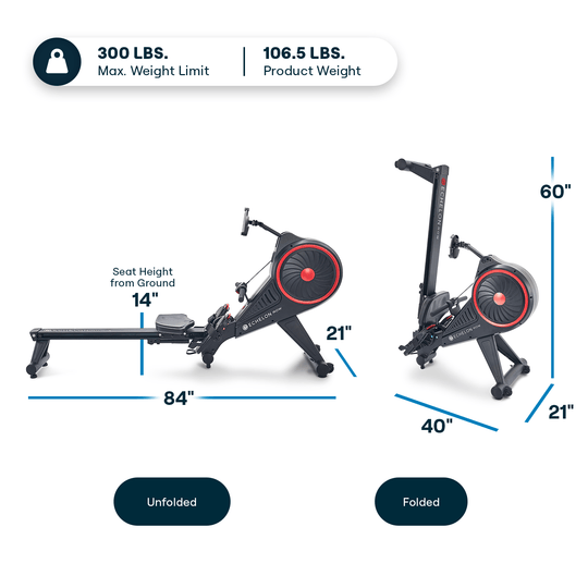 Echelon Row Smart Home Rower - Echelon Fit US