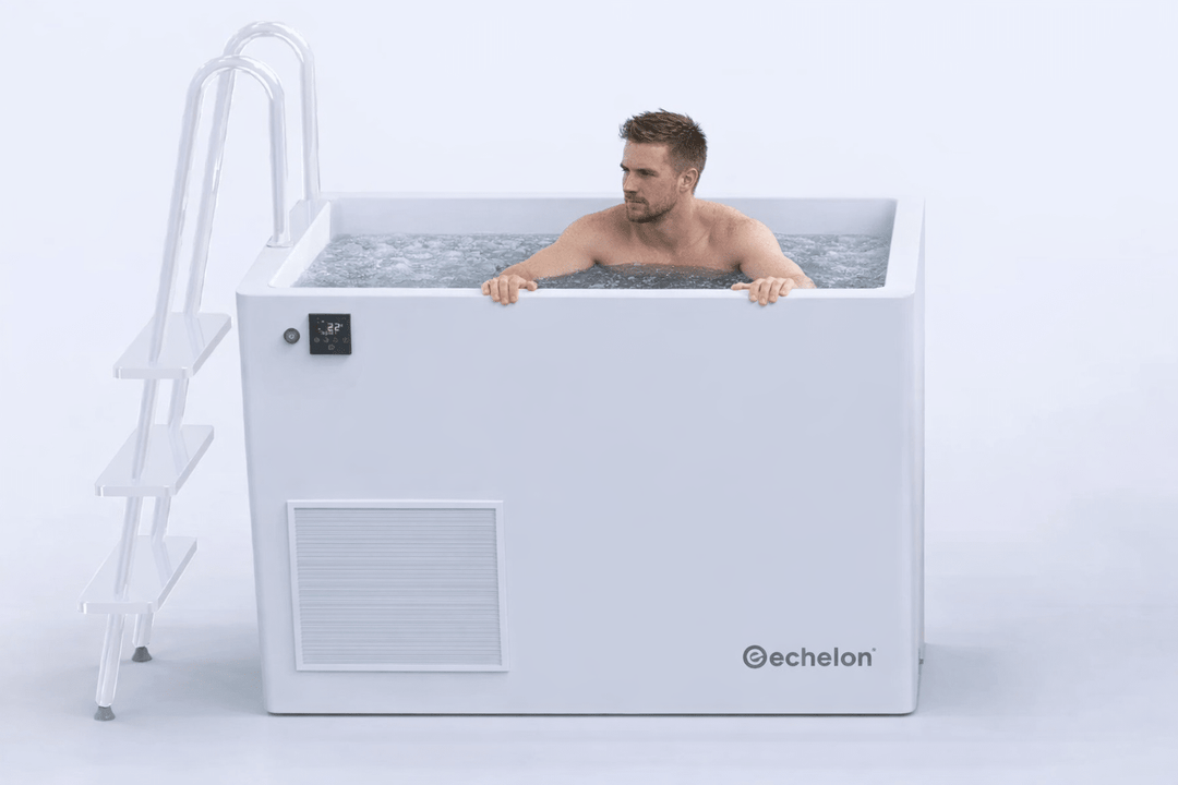 Echelon Step-In Vertical Cold Plunge Tub with Built-In Chiller - Echelon Fit US