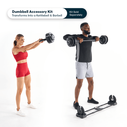Echelon Strength Adjustable Dumbbells (7–52.5 lbs) with Stand - Partner - Echelon Fit US