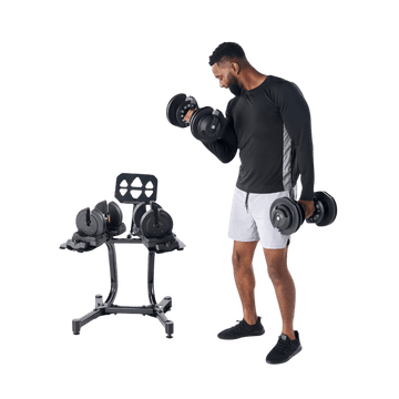 Stand and Weights