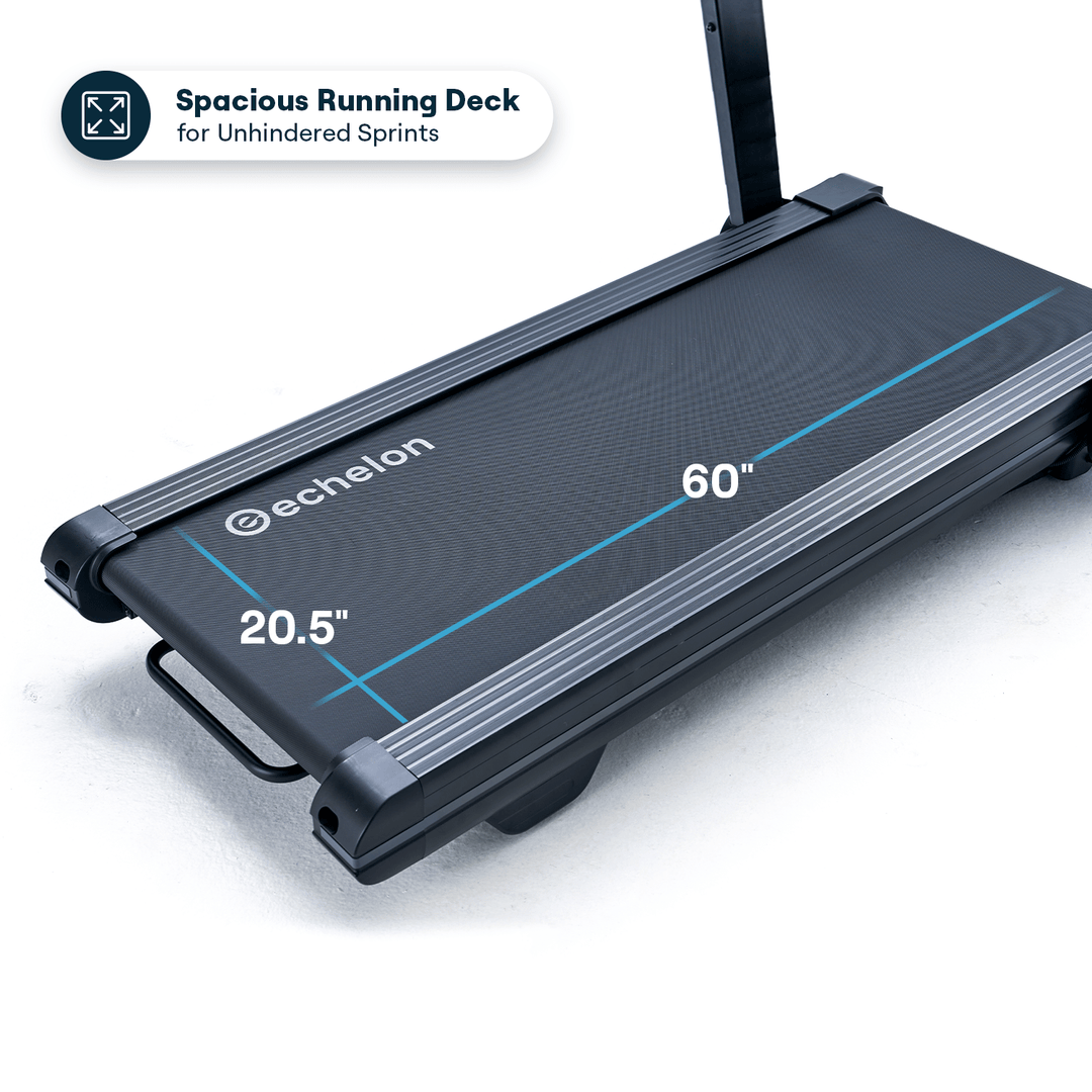 Echelon Stride-6s™ Auto-Fold Connected Treadmill - 10″ HD Touchscreen Offer for runDISNEY® Athletes - Echelon Fit US