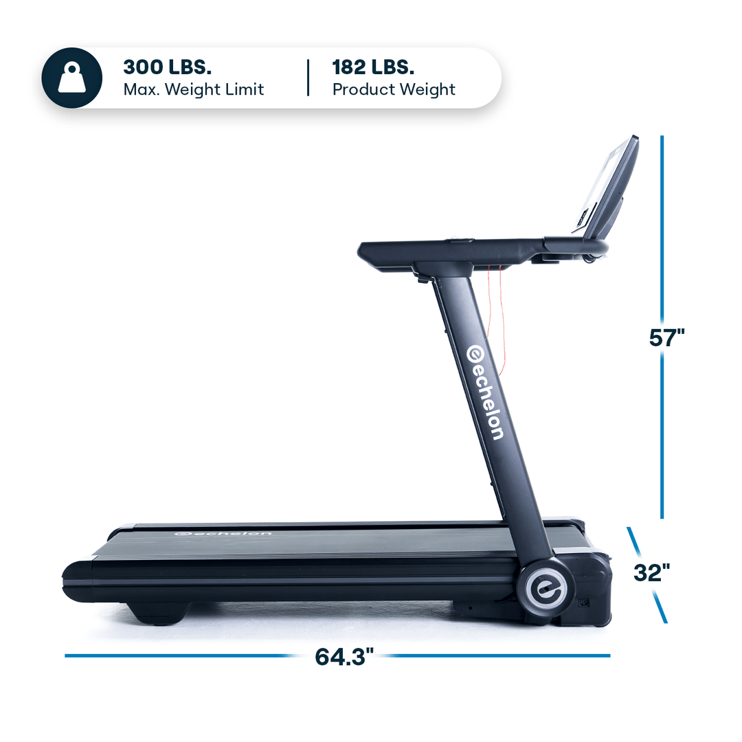 Echelon Stride-6s™ Auto-Fold Connected Treadmill - 10″ HD Touchscreen Offer for runDISNEY® Athletes - Echelon Fit US