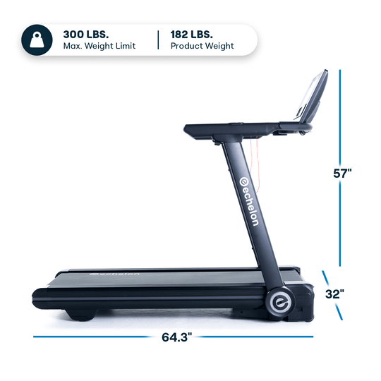 Echelon Stride-6s™ Auto-Fold Connected Treadmill - 10″ HD Touchscreen Offer for runDISNEY® Athletes - Echelon Fit US