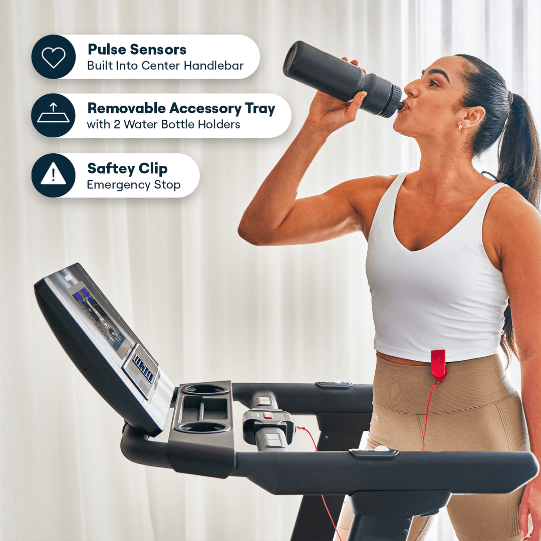 Echelon Stride-6s™ Auto-Fold Connected Treadmill - 10″ HD Touchscreen Offer for runDISNEY® Athletes - Echelon Fit US