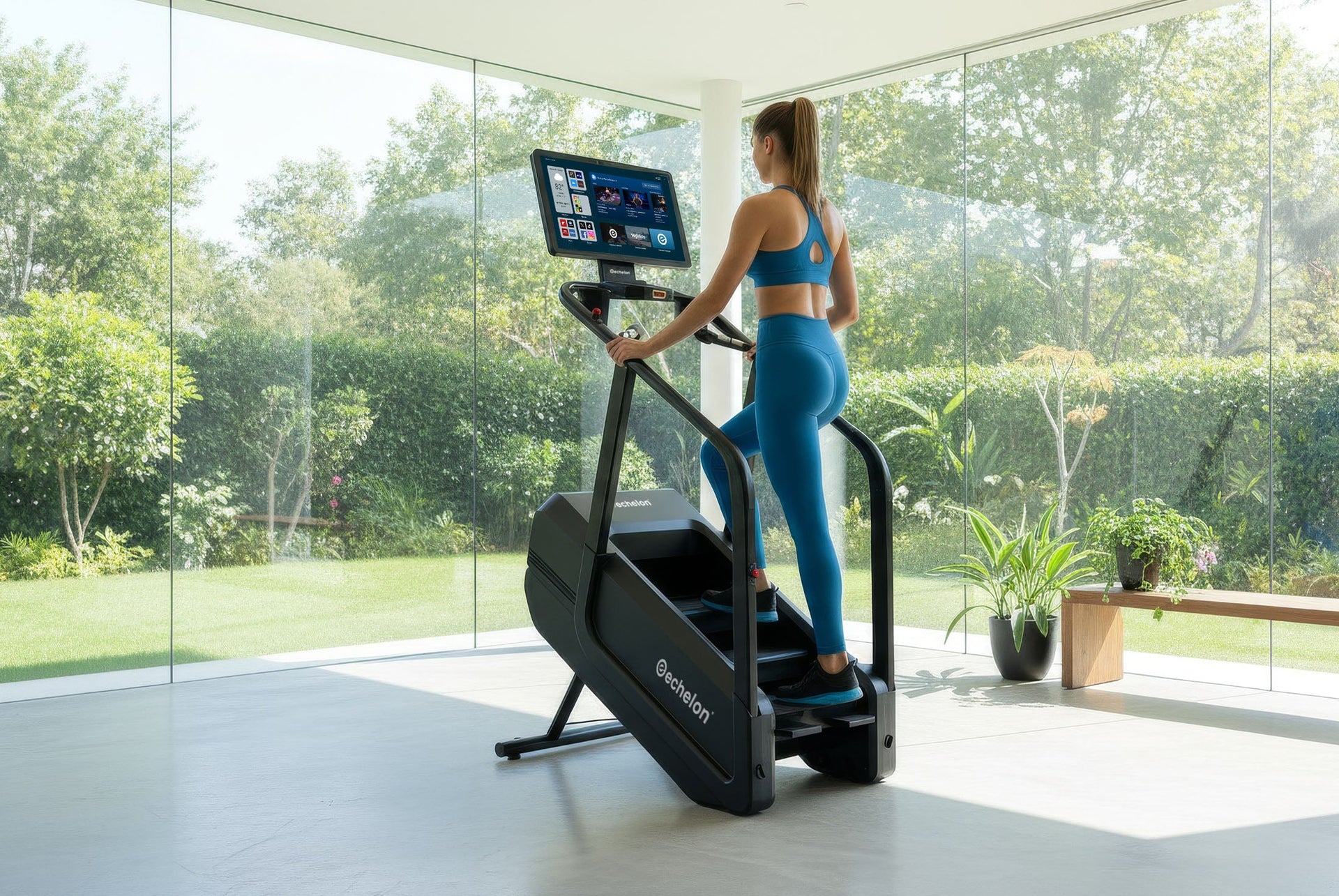 Echelon Summit Stairmill Home - 22″ HD Touchscreen - Echelon Fit US
