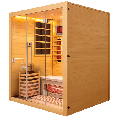 Four -Person Three-in-One Full Spectrum Hybrid Sauna