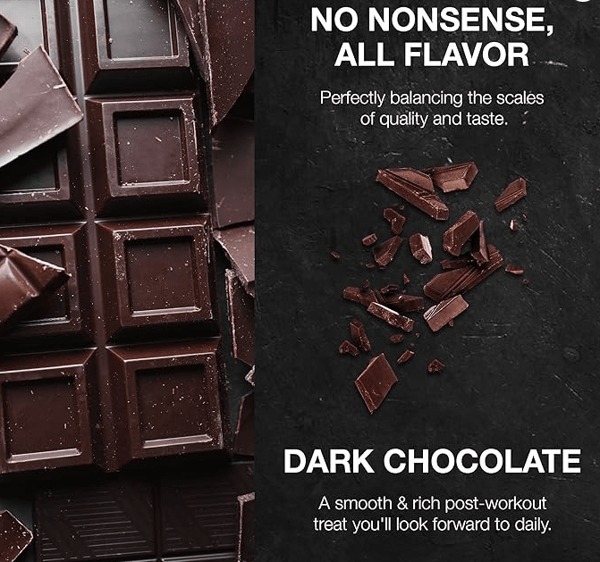 Grass-Fed Whey Isolate Protein Dark Chocolate - Echelon Fit US