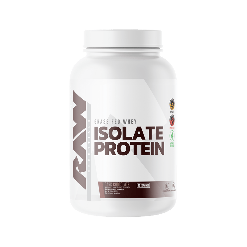 Grass-Fed Whey Isolate Protein Dark Chocolate