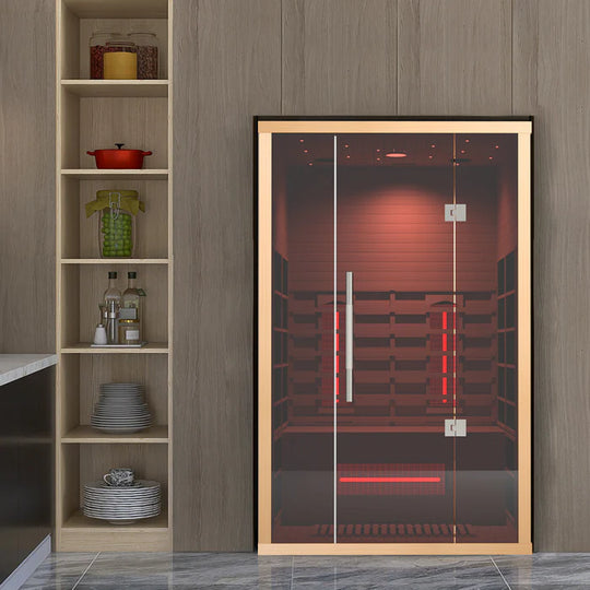 Two-Person Three-in-One Full Spectrum Hybrid Sauna