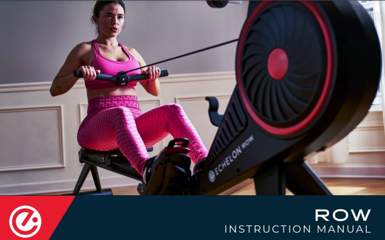 Instruction Manual, Row - Echelon Fit US