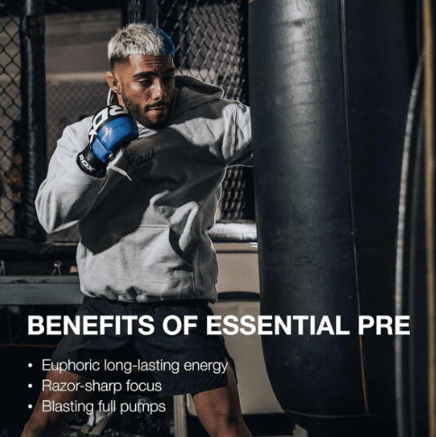 RAW Essential Pre-Workout Sour Watermelon - Echelon Fit US
