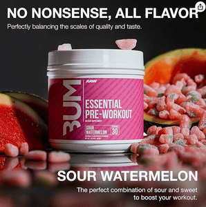 RAW Essential Pre-Workout Sour Watermelon