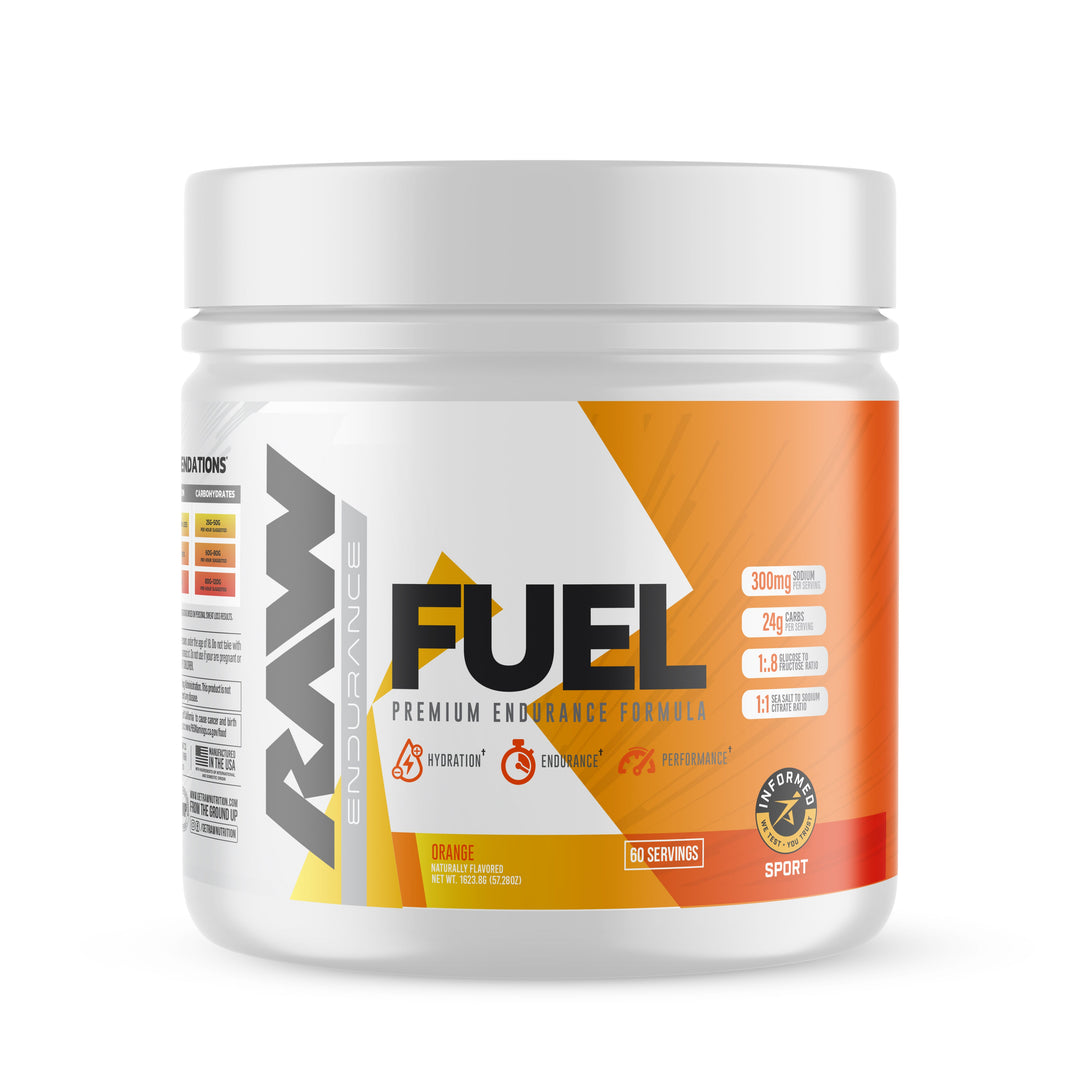 RAW FUEL Orange Premium Endurance Formula - Echelon Fit US