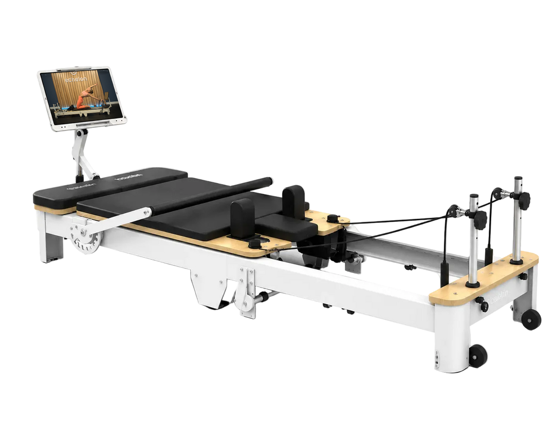 Echelon Meridian Pilates Reformer with Tablet Holder