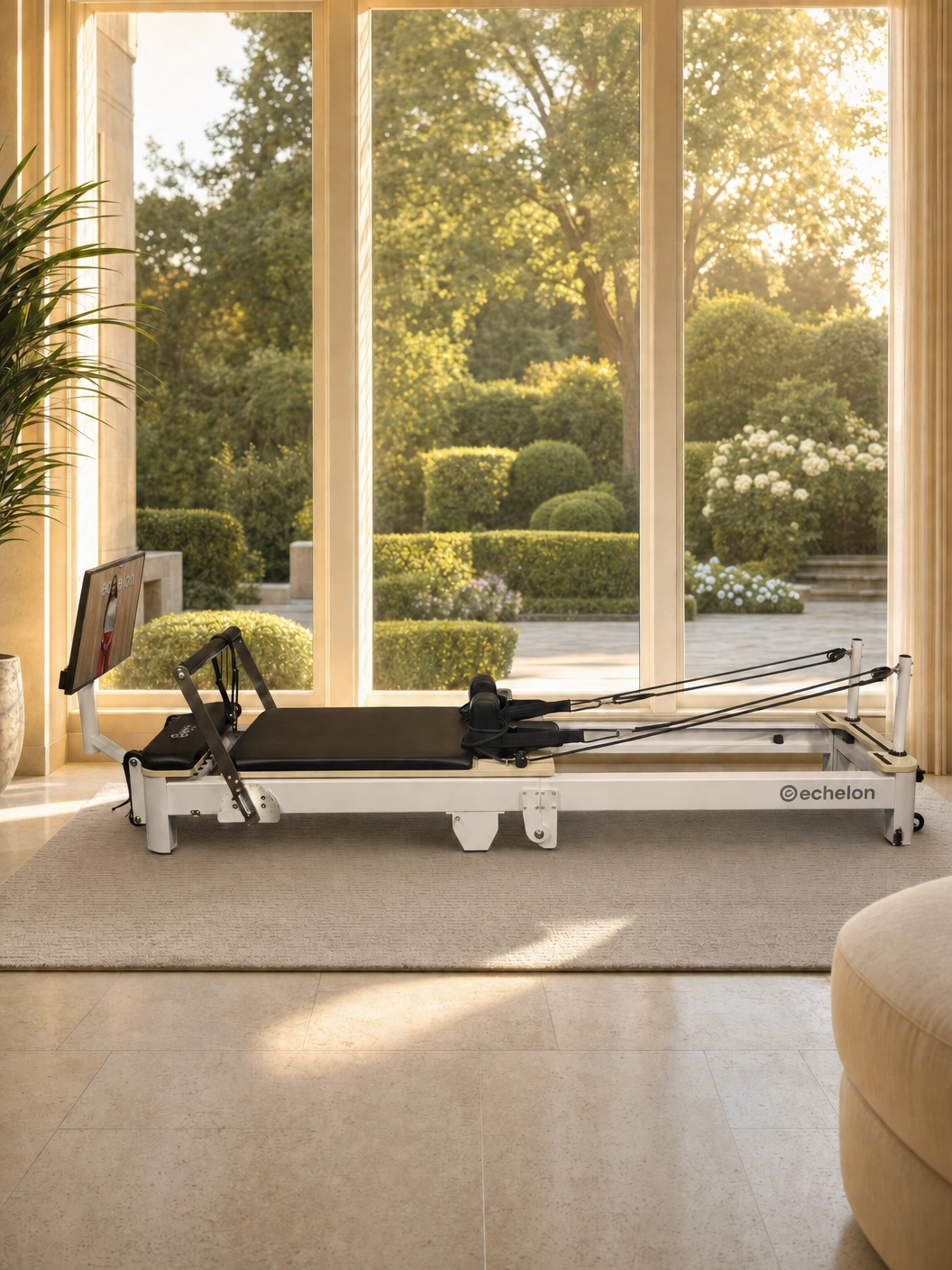 Echelon Meridian Pilates Reformer with Choice of HD Screen
