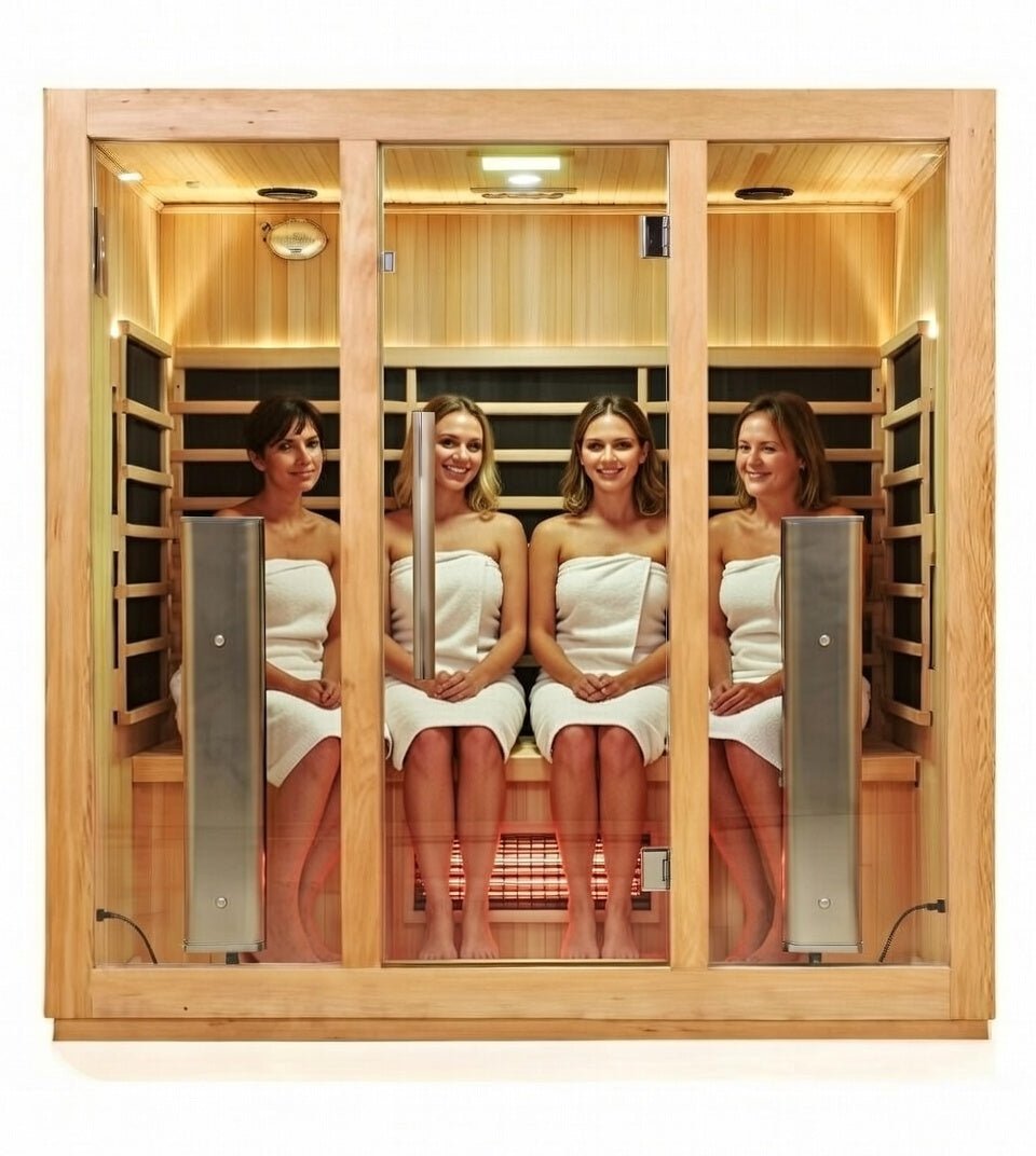 Sauna - 4 Person Infrared Sauna - Echelon Fit US