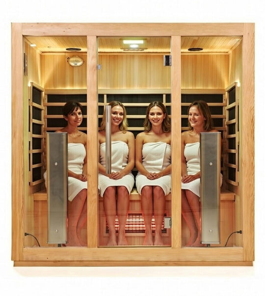 Sauna - 4 Person Infrared Sauna - Echelon Fit US