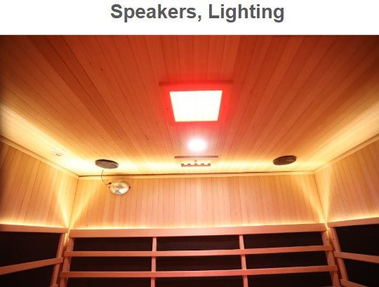 Sauna - 4 Person Infrared Sauna - Echelon Fit US