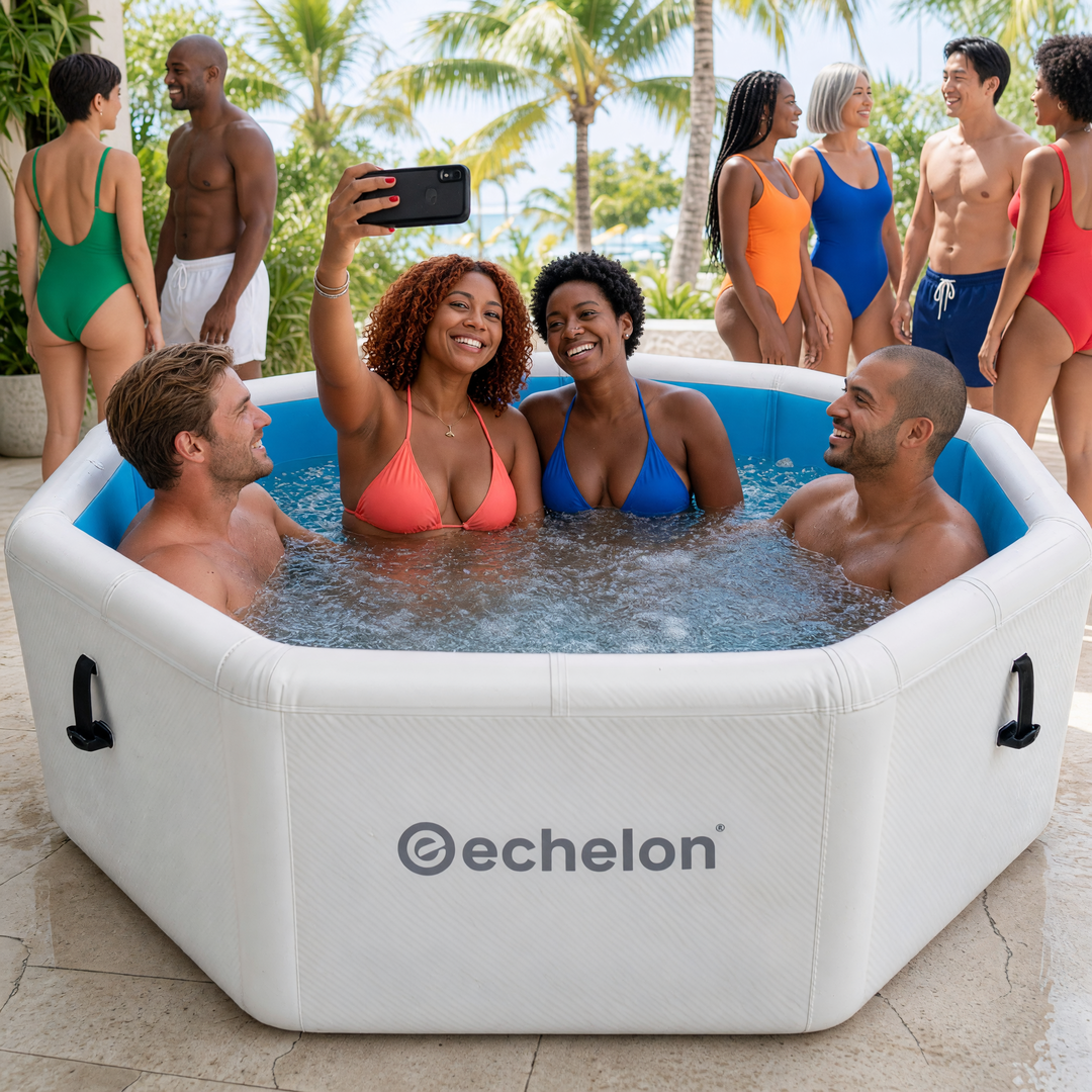 Echelon Commercial-Grade Inflatable Party Plunge Tub