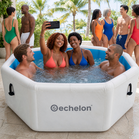 Echelon Commercial-Grade Inflatable Party Plunge Tub