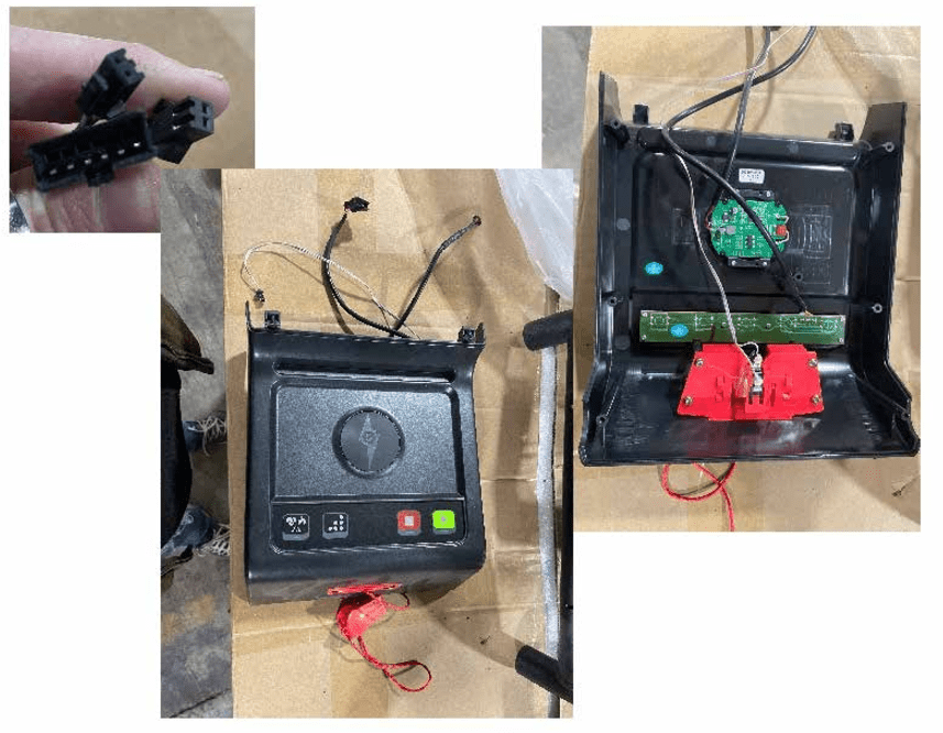 Stride 50 RCX Button Panel / Charging Pad - Echelon Fit US