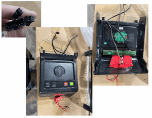 Stride 50 RCX Button Panel / Charging Pad
