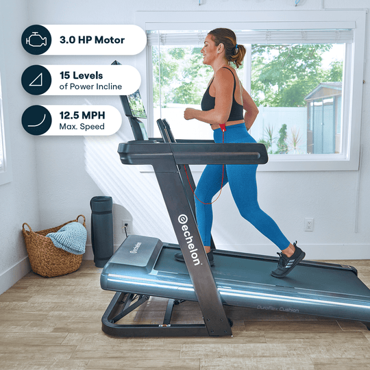Stride 50 RCX Pro Performance Treadmill - Echelon Fit US
