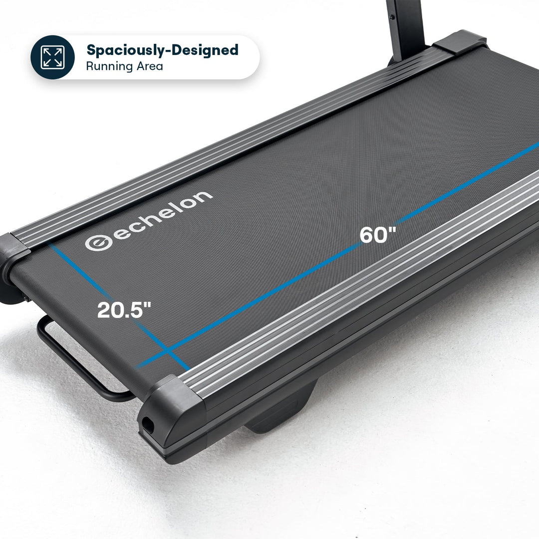Stride-6™ - Auto-Fold Pro Treadmill - Echelon Fit US