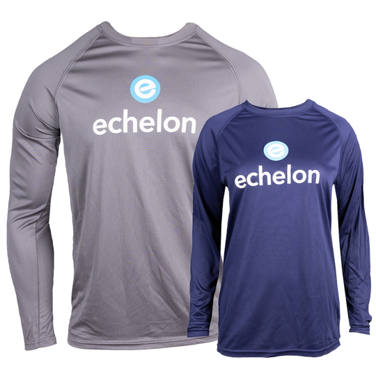 New Echelon Logo Performance Long-Sleeved Tee